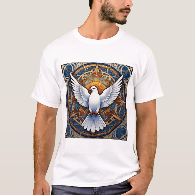 Heliga Spirit (dove) 1 T Shirt (Framsida)