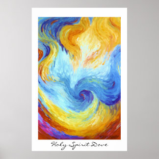 Heliga Spirit Dove Poster
