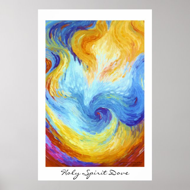 Heliga Spirit Dove Poster (Framsidan)