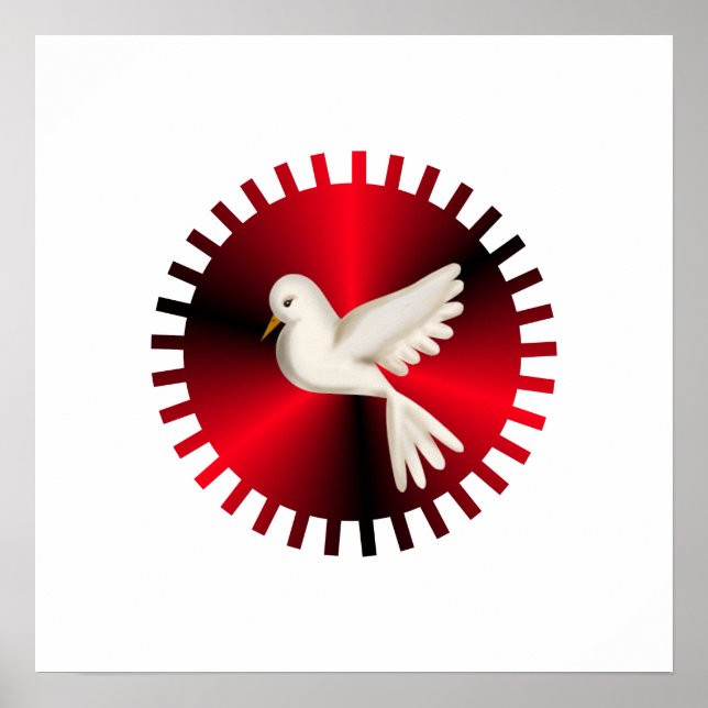 Heliga Spirit Dove Poster (Framsidan)