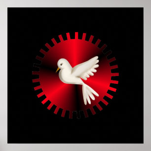 Heliga Spirit Dove Poster