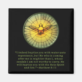 Heliga Spirit Fire Magnet