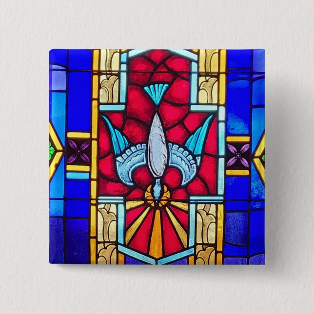 Heliga Spirit-knapp Knapp (Framsida)