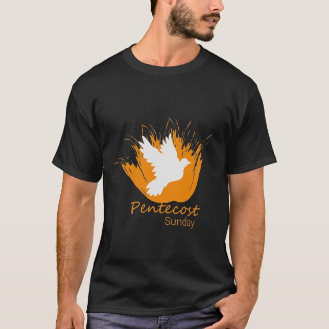 Heliga Spirit - Pentecost T-Shirt (Framsida)