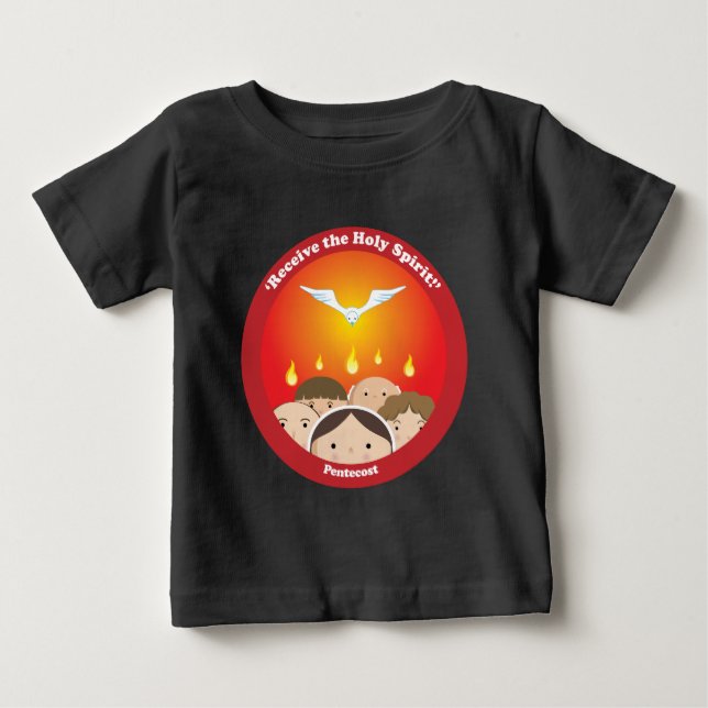 Heliga Spirit Pentecost Tee (Framsida)