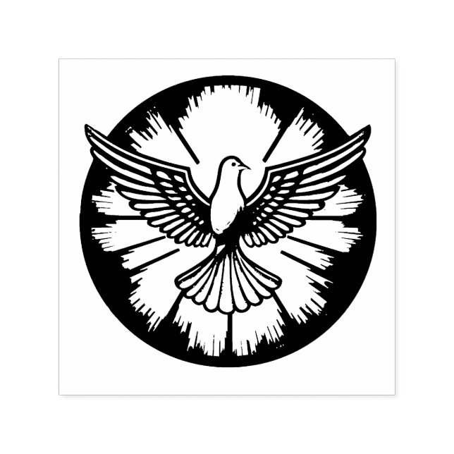 Heliga Spirit Självfärgande Stämpel (Design)