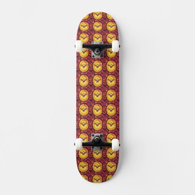 Heliga Spirit Skateboard Bräda 19,5 Cm (Framsida)
