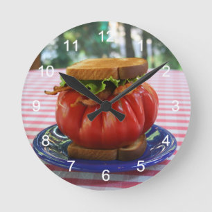 Heliga Tomato! Rund Klocka