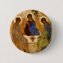 Heliga Treenighetens Ikon Rublev Bysantinsk Katols