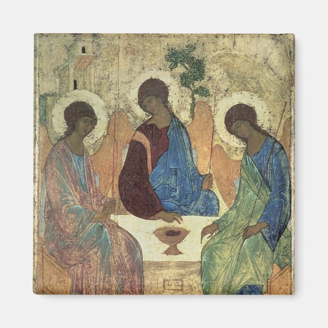Heliga Trinity, 1420s Magnet (Framsidan)