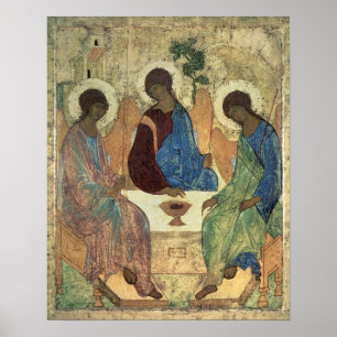 Heliga Trinity, 1420s Poster