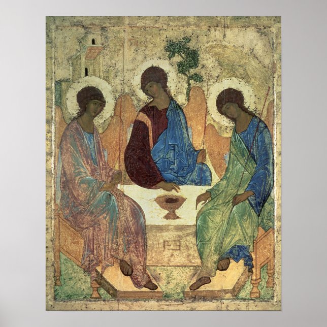 Heliga Trinity, 1420s Poster (Framsidan)