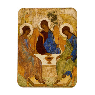 Heliga Trinity av Andrey Rublev Magnet