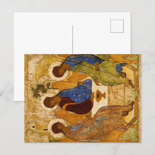 Heliga Trinity av Andrey Rublev Vykort