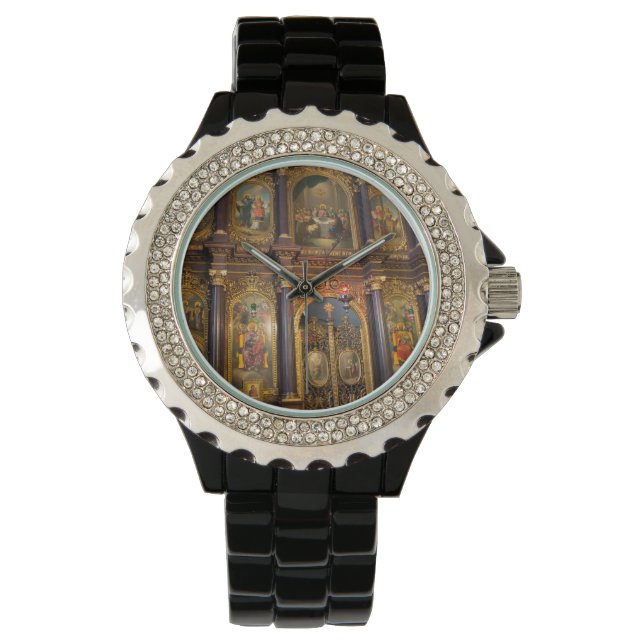Heliga Trinity Grekisk ortodox Church Armbandsur (Framsida)