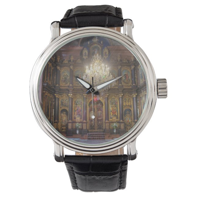 Heliga Trinity Grekisk ortodox Church Armbandsur (Framsida)