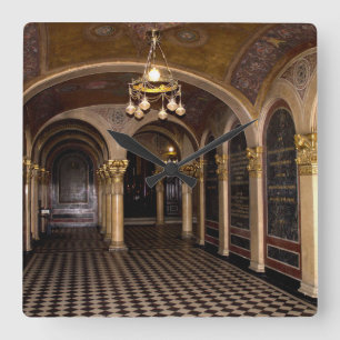 Heliga Trinity Grekisk ortodox Church Fyrkantig Klocka