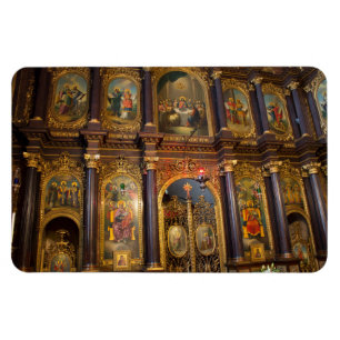 Heliga Trinity Grekisk ortodox Church Magnet