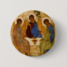 Heliga Trinity Icon Rublev Byzantine Catholic Gift Knapp