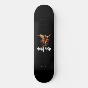 Heliga Vänd Jesus Vänd Roligt Mini Skateboard Bräda 18,5 Cm