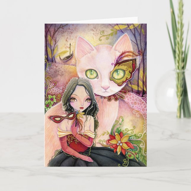 Heliga Venedig Night - tomt kort (Framsida)