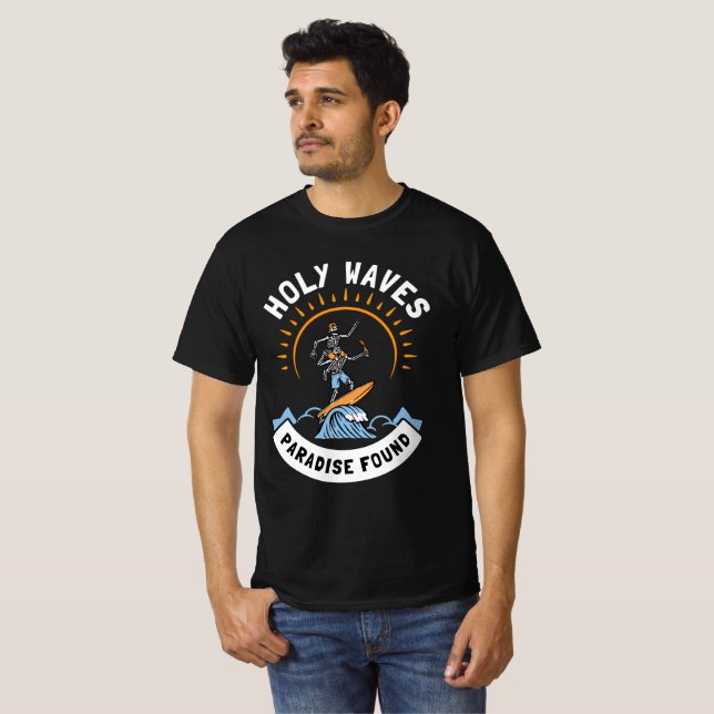Heliga Vinkarare paradise hittades T Shirt (Hel framsida)