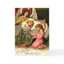 Heliga: Vintagen Kids Änglar