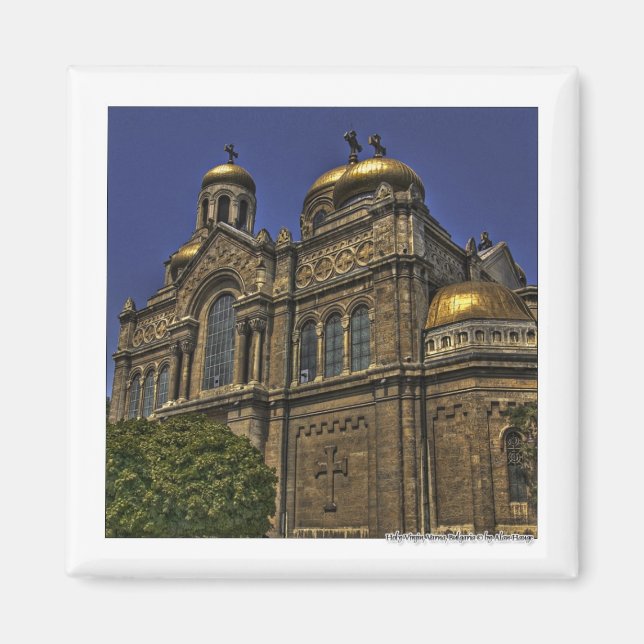 Heliga Virgin, Varna, Bulgarien Magnet (Framsidan)