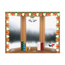 Heliga Vykort för julafton