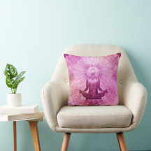 Heliga Yoga Lotus Meditation - sjölös Mönster 1