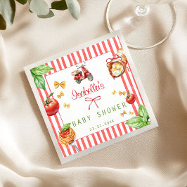 Heligan Cannoli, Italiens Food Baby Shower Pappersservett