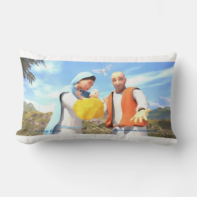 Heligan Familj - Föråldring Lumbarkudde (Framsida)