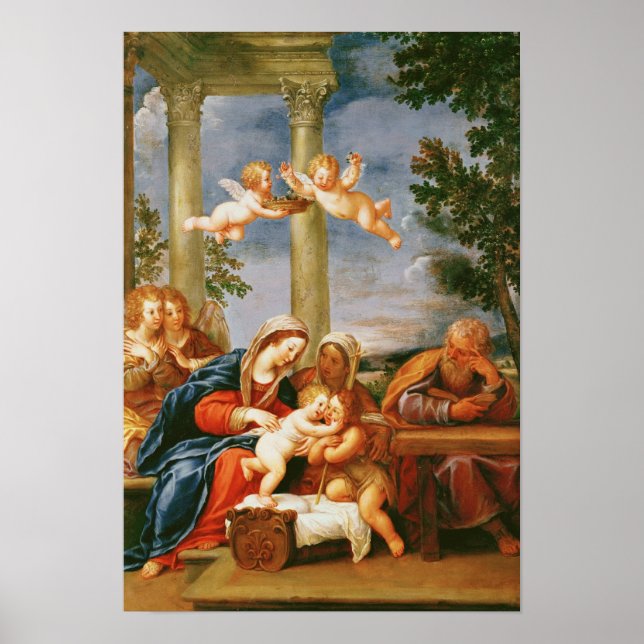 Heligan Family St. Elizabeth och St. John Poster (Framsidan)
