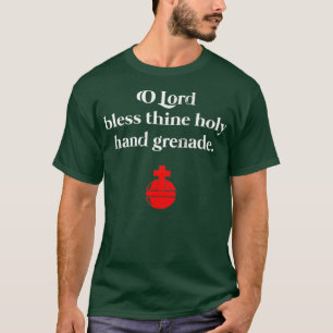 Heligan Hand Grenade Blating British Comedy T Shirt