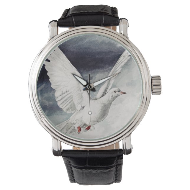 Heligan i form av en Dove Armbandsur (Framsida)