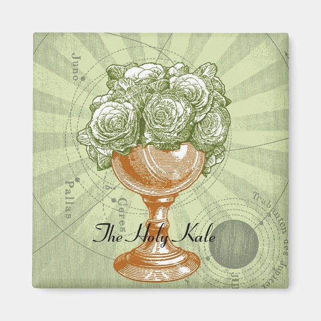 Heligan Kale Magnet (Framsidan)