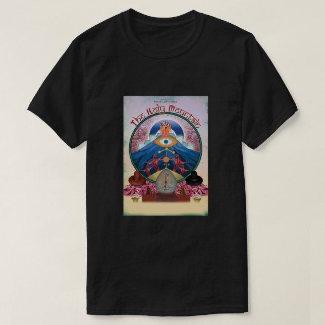 Heligan Mountain - 1973 Jodorowsky Film Premium T Shirt (Design framsida)