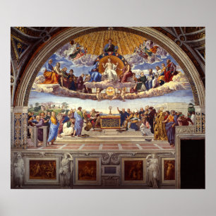 Heligan Sacraments diskussion av Raphael Poster