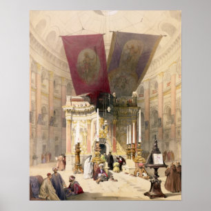 Heligan Sepulcher, 10 april 1839, pla Poster