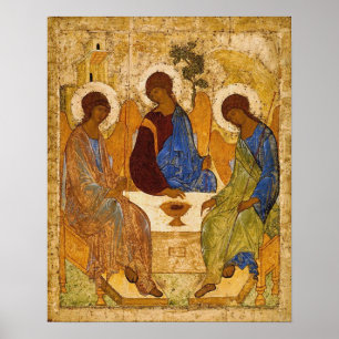Heligan Trinity av Andrei Rublev Poster