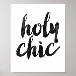 Heligans Chic Poster