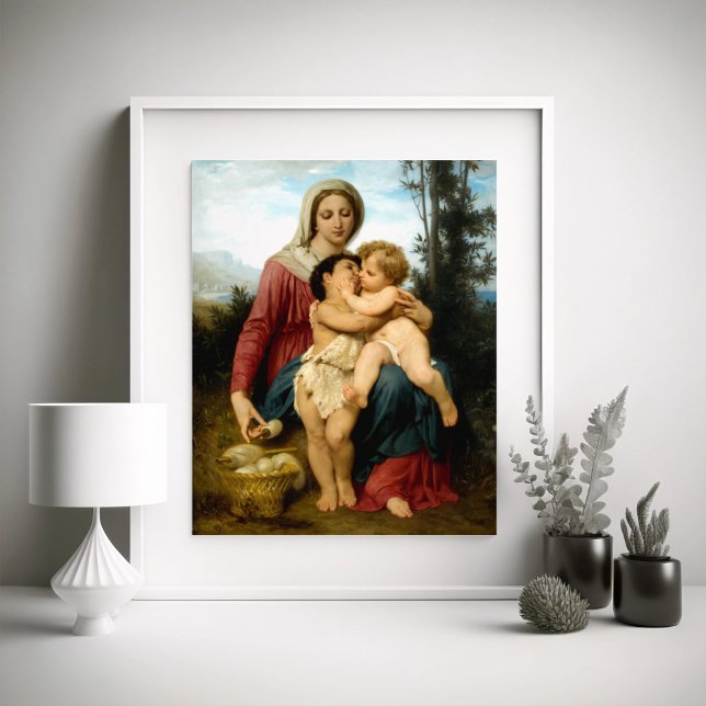 Heligans familj av William Bouguereau Poster (Skapare uppladdad)