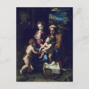 Heligans familj c.1518 vykort