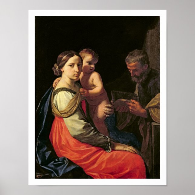 Heligans familj (olja på canvas) 2 poster (Framsidan)