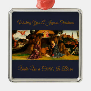 Heligans julfantasi julgransprydnad metall