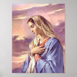 Heligans jungfru Mary mor, poster