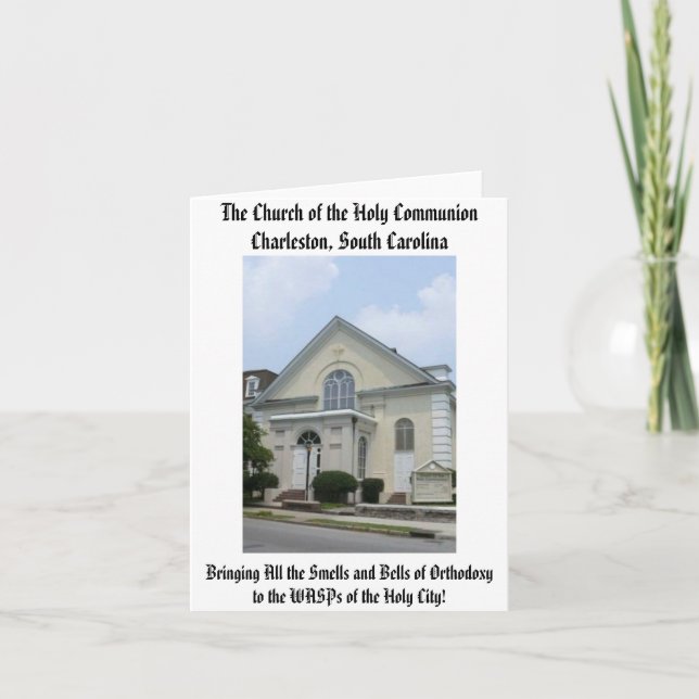 Heligans kyrka kort (Framsida)