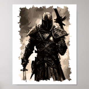 Heligans ordning för riddarmallen poster