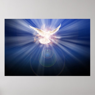 heligans spöke i ljus poster