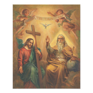 Heligans trefaldighet fototryck